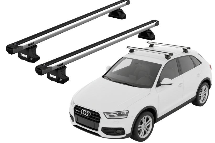 Barras Thule AUDI Q3 12-18 RA / SlideBar EVO