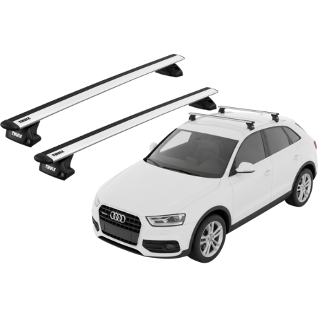 Barras THULE EVO WingBar para autos AUDI Q3 2012 a 2018