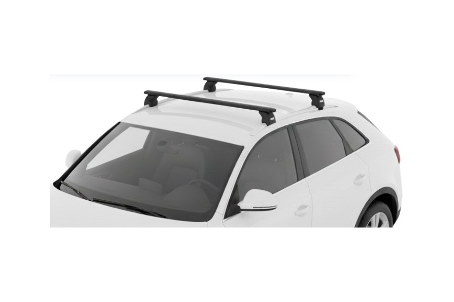 Barras THULE EVO WingBar para autos AUDI Q3 2012 a 2018 negro