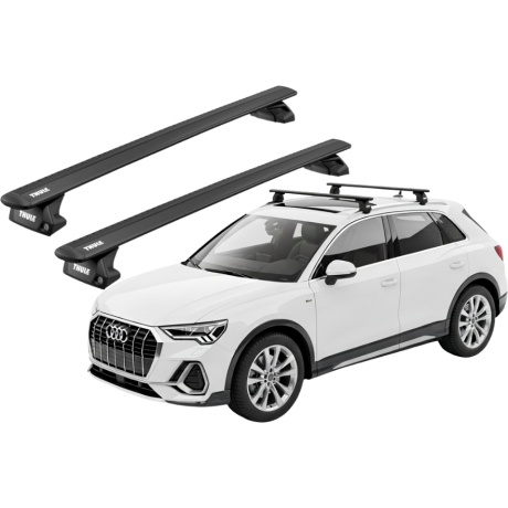 Barras THULE EVO WingBar para autos AUDI Q3 desde 2019 negro