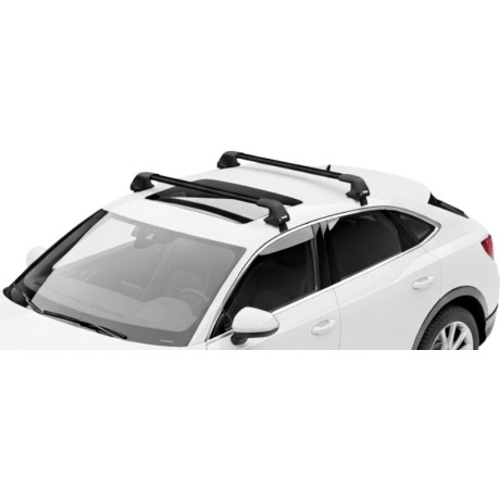 Barras THULE EDGE Flush para autos AUDI Q3 Sportback desde 2020 negro