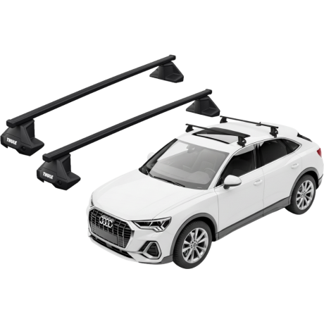 Barras THULE EVO SquareBar para autos AUDI Q3 Sportback desde 2020