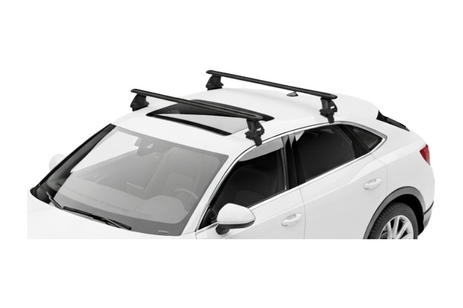 Barras THULE EVO WingBar para autos AUDI Q3 Sportback desde 2020 negro