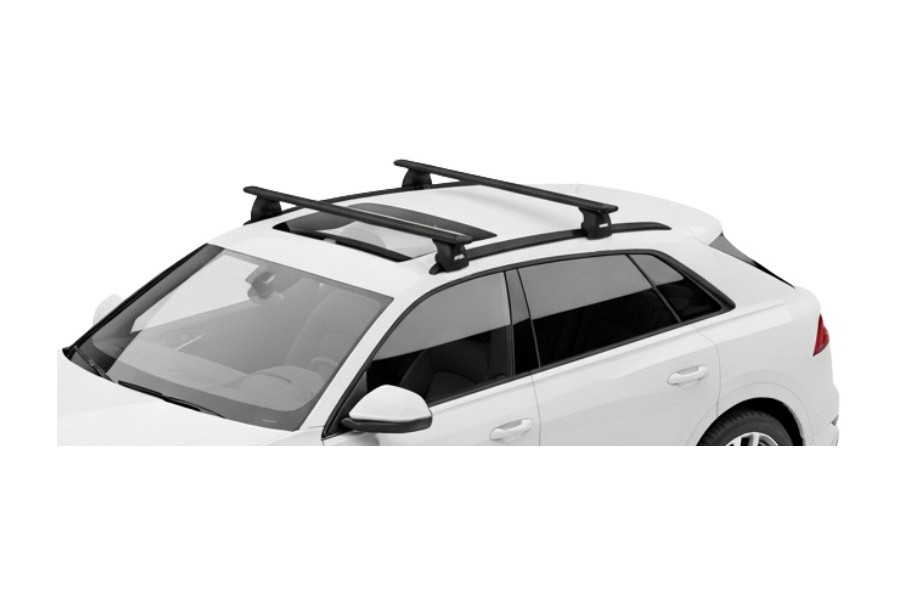 Barras THULE EVO WingBar para autos AUDI Q8 desde 2019 negro