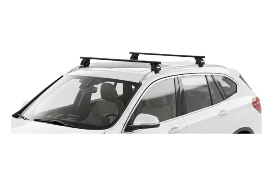 Barras THULE EVO SquareBar para autos BMW X1 (F48) desde 2016 al 2022