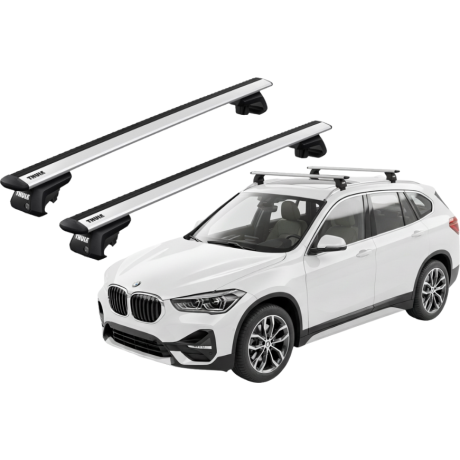 Barras THULE EVO WingBar para autos BMW X1 (F48) desde 2016 al 2022