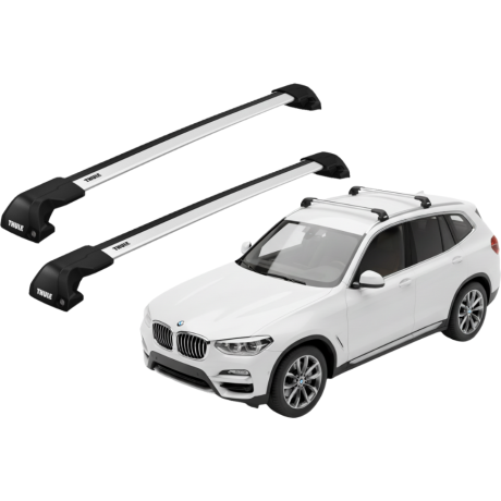 Barras THULE EDGE Flush para autos BMW X3 desde 2018-2024