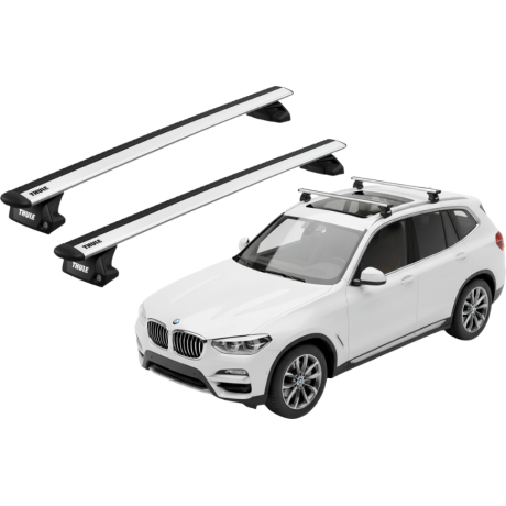 Barras THULE EVO WingBar para autos BMW X3 desde 2018-2024