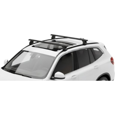 Barras THULE EVO WingBar para autos BMW X3 desde 2018-2024 negro