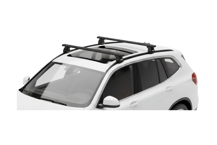 Barras THULE EVO WingBar para autos BMW X3 desde 2018-2024 negro