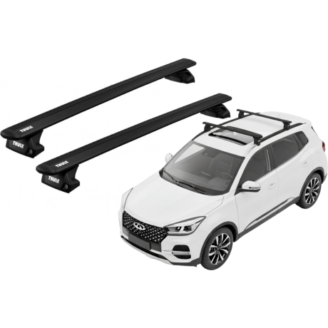 Barras THULE EVO WingBar para autos CHERY Tiggo 8 desde 2018 negro