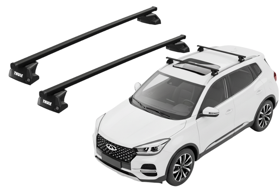 Barras THULE EVO SquareBar para autos CHERY Tiggo 8 desde 2018