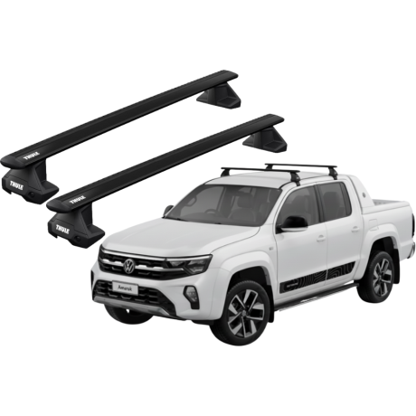 Barras THULE EVO WingBar para autos VOLKSWAGEN Amarok desde 2023 negro
