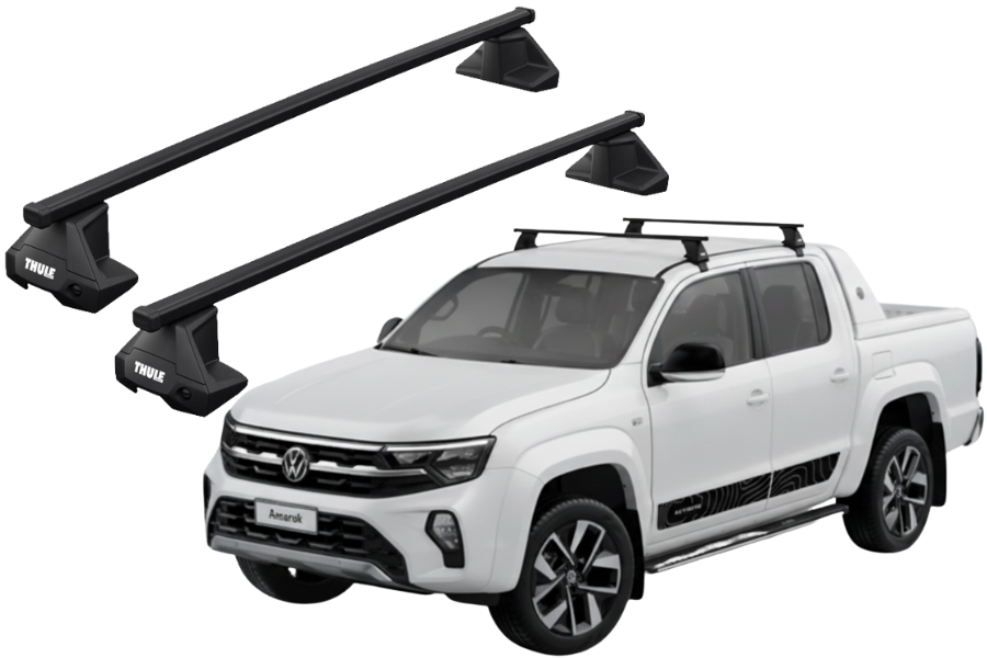 Barras THULE EVO SquareBar para autos VOLKSWAGEN Amarok desde 2023