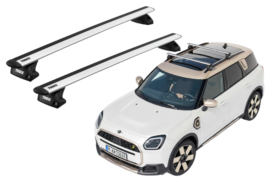 Barras THULE EVO WingBar para autos MINI Countryman (R60) 2010 a 2016