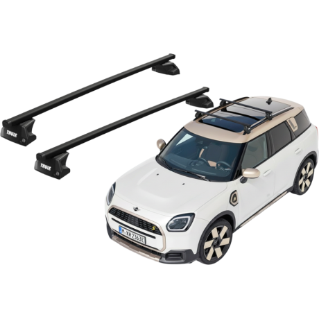 Barras THULE EVO SquareBar para autos MINI Countryman (R60) 2010 a 2016