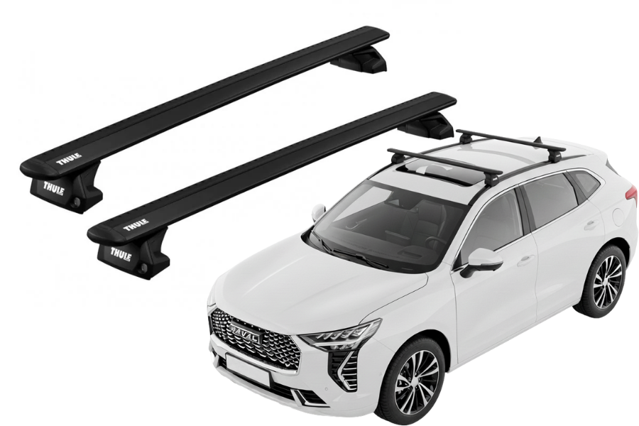 Barras THULE EVO WingBar para autos HAVAL Jolion desde 2021 negro