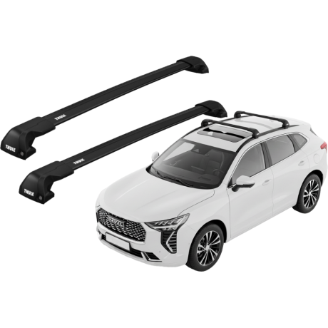 Barras THULE EDGE Flush para autos HAVAL Jolion desde 2021 negro