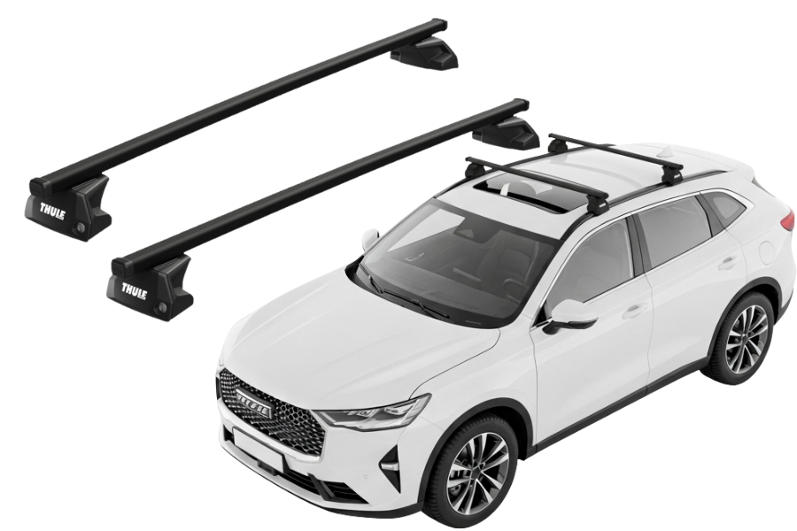 Barras THULE EVO SquareBar para autos HAVAL H6 desde 2021