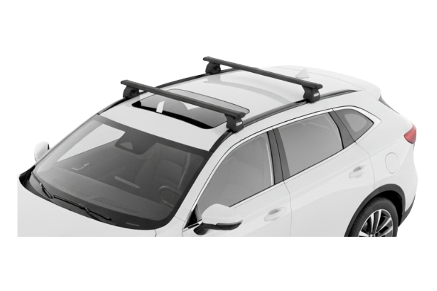 Barras THULE EVO WingBar para autos HAVAL H6 desde 2021 negro