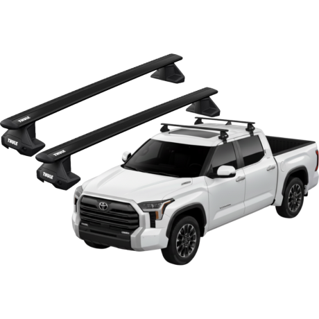 Barras THULE EVO WingBar para camioneta TOYOTA Tundra 2022 negro