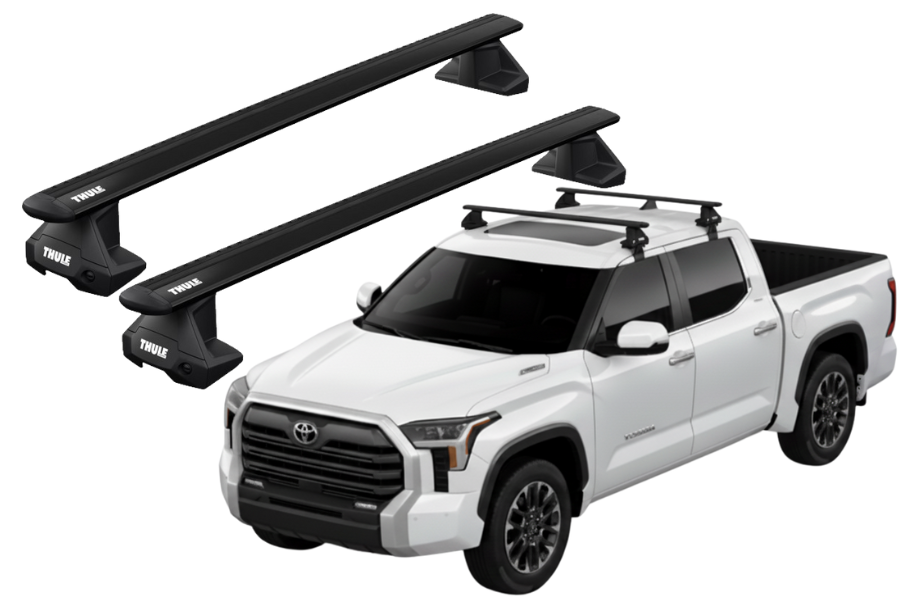 Barras THULE EVO WingBar para camioneta TOYOTA Tundra 2022 negro