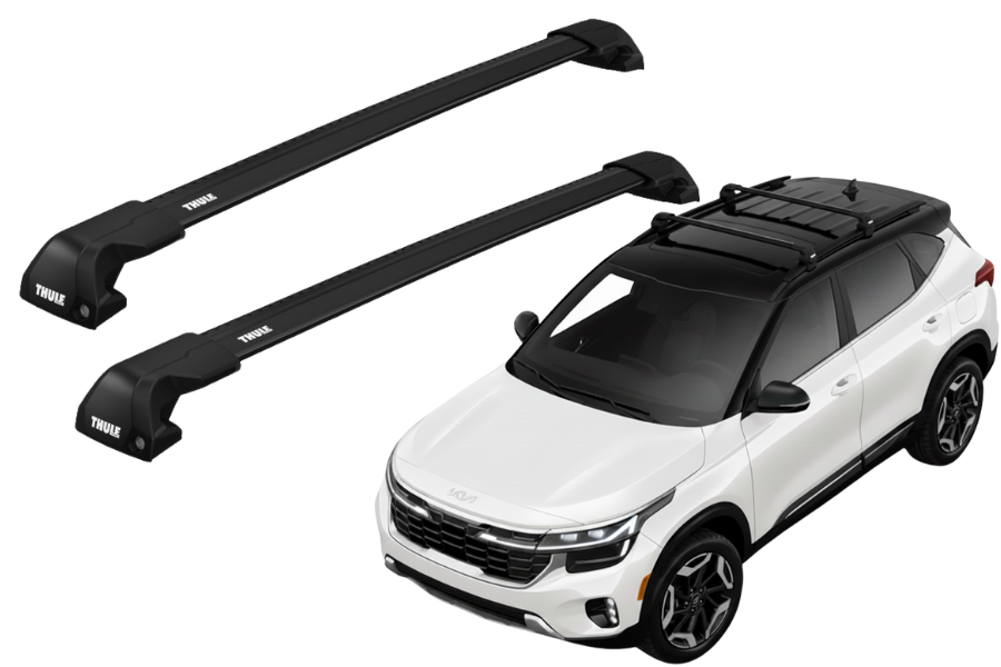 Barras Thule KIA Seltos 20- PF / EDGE FLUSH BLACK