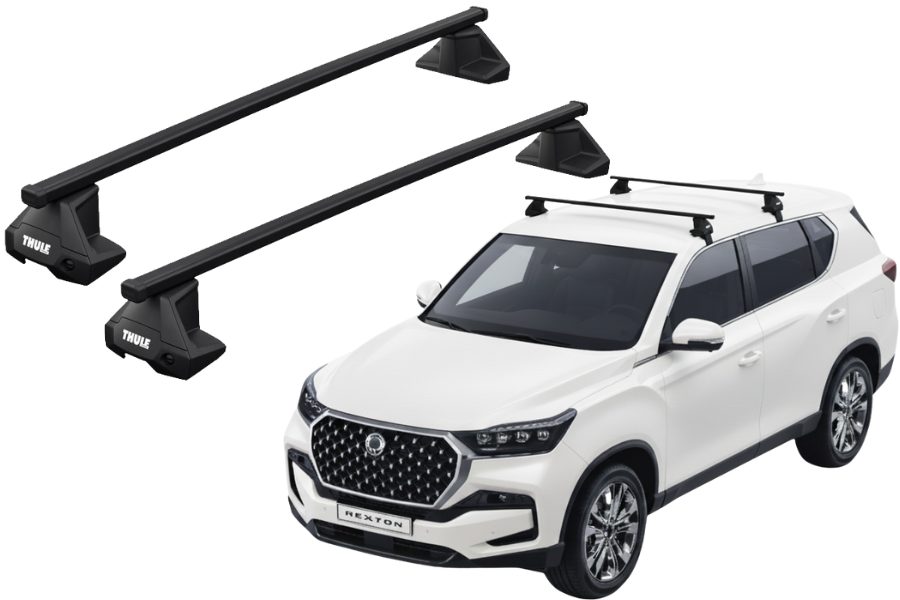 Barras THULE EVO SquareBar para autos SSANGYONG Rexton desde 2022