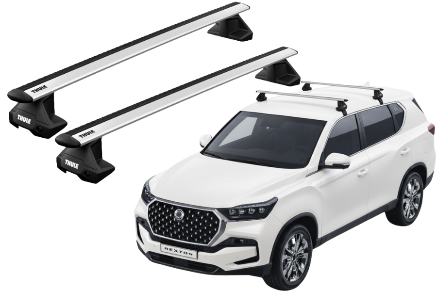 Barras THULE EVO WingBar para autos SSANGYONG Rexton desde 2022