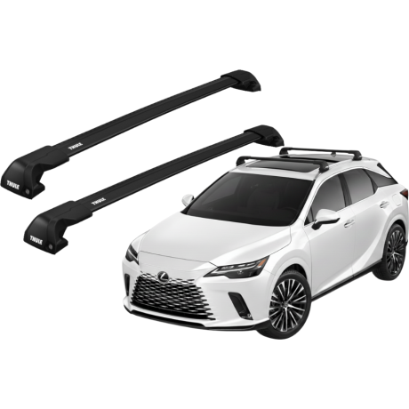 Barras THULE EDGE Flush para autos LEXUS RX-Series desde 2023 negro