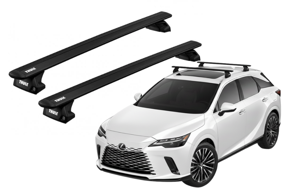 Barras THULE EVO WingBar para autos LEXUS RX-Series desde 2023 negro