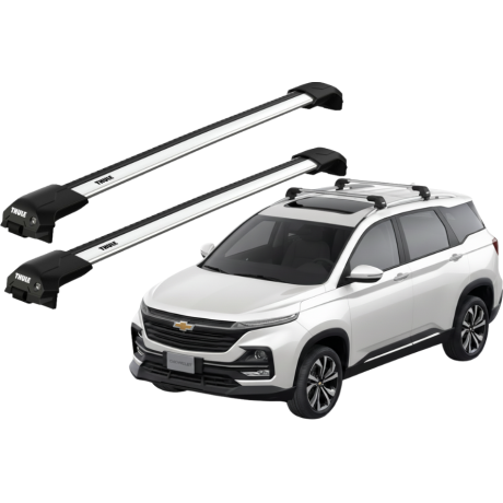 Barras THULE EDGE Flush para autos CHEVROLET Captiva 2021-