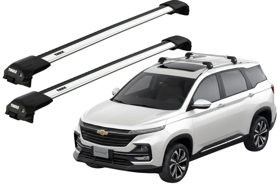 Barras THULE EDGE Flush para autos CHEVROLET Captiva 2021-