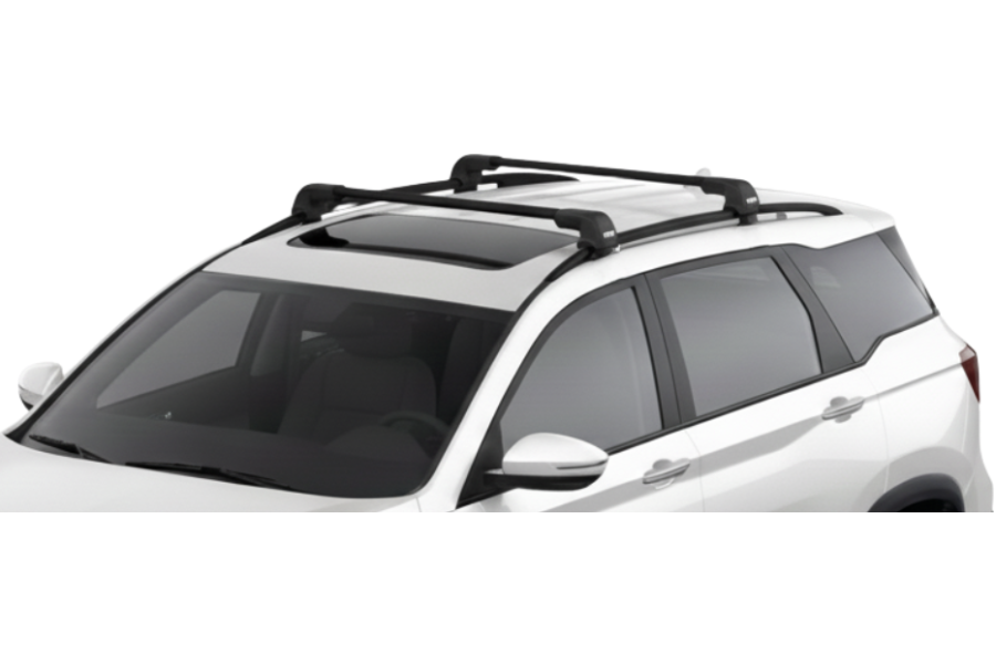 Barras THULE EDGE Flush para autos CHEVROLET Captiva 2021 negro