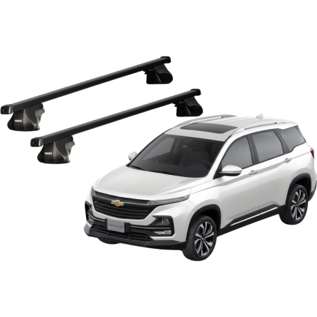 Barras THULE SmartRack para autos CHEVROLET Captiva 2021-
