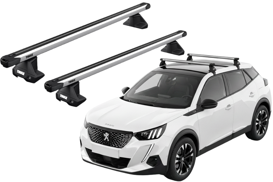 Barras Thule PEUGEOT 2008 20- TN / SlideBar EVO