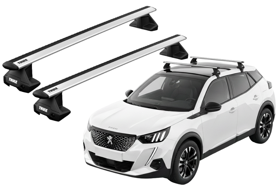 Barras THULE EVO WingBar para autos PEUGEOT 2008 desde 2020