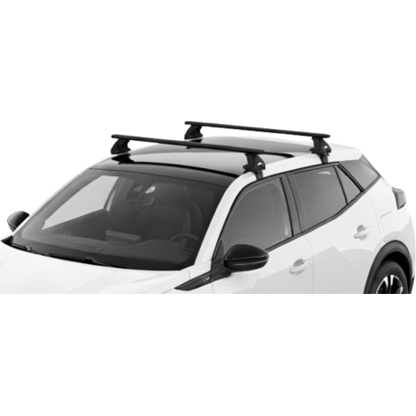 Barras THULE EVO WingBar para autos PEUGEOT 2008 desde 2020 negro