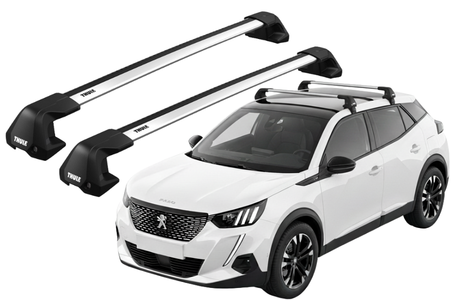 Barras THULE EDGE Flush para autos PEUGEOT 2008 desde 2020
