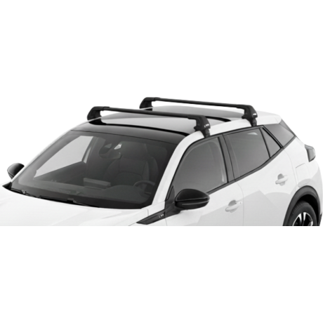 Barras THULE EDGE Flush para autos PEUGEOT 2008 desde 2020 negro