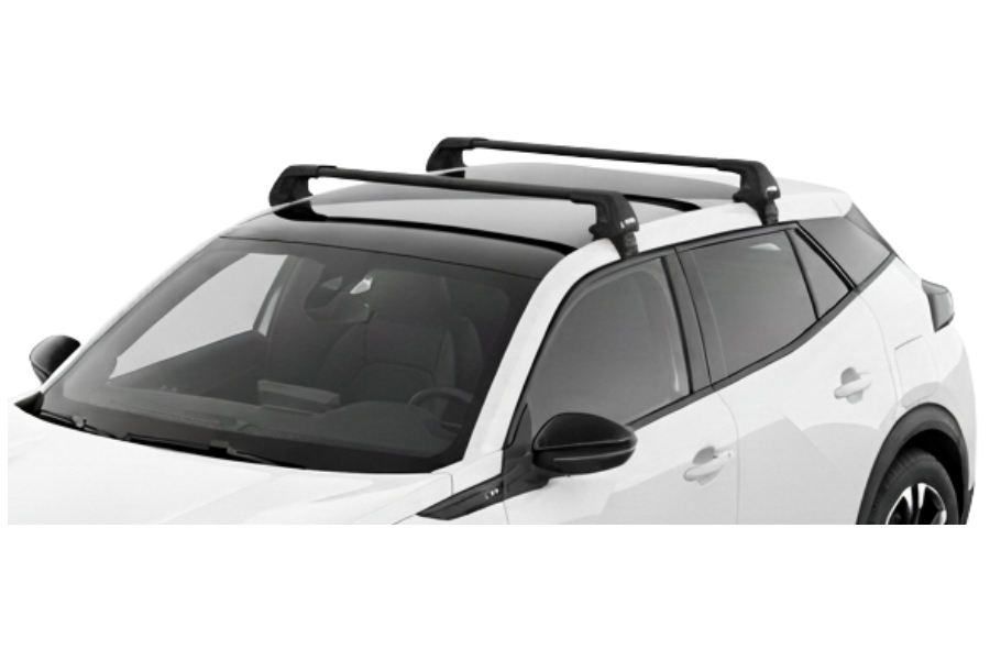 Barras THULE EDGE Flush para autos PEUGEOT 2008 desde 2020 negro
