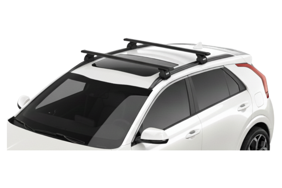 Barras THULE EVO WingBar para autos KIA Niro 2023 - negro