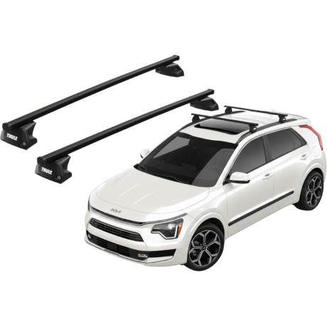 Barras THULE EVO SquareBar para autos KIA Niro 2023 -
