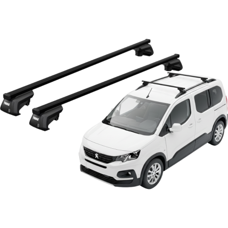 Barras THULE EVO SquareBar para autos PEUGEOT Rifter desde 2019