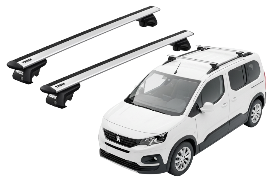 Barras THULE EVO WingBar para autos PEUGEOT Rifter desde 2019