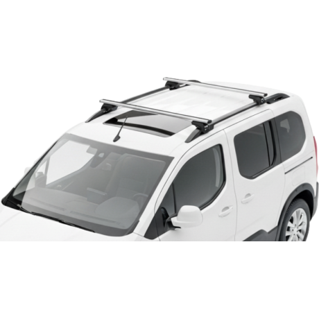 Barras THULE EVO AeroBar para autos PEUGEOT Rifter desde 2019 negro