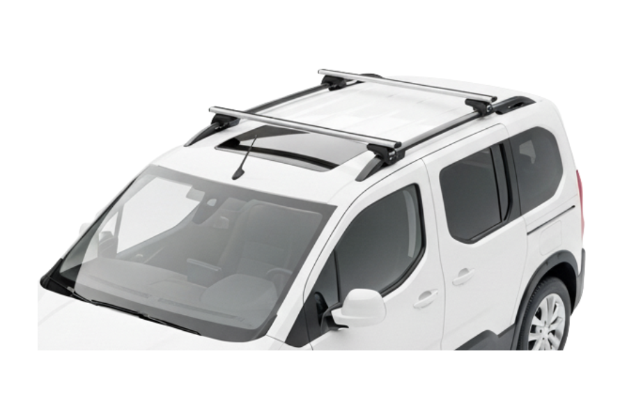 Barras THULE EVO AeroBar para autos PEUGEOT Rifter desde 2019 negro