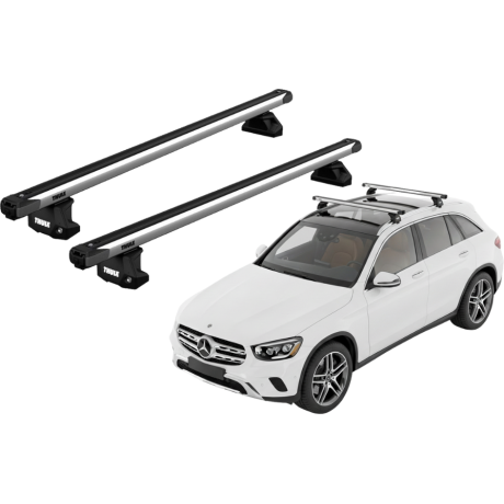 Barras Thule MERCEDES BENZ GLC 15-23 RA / SlideBar EVO