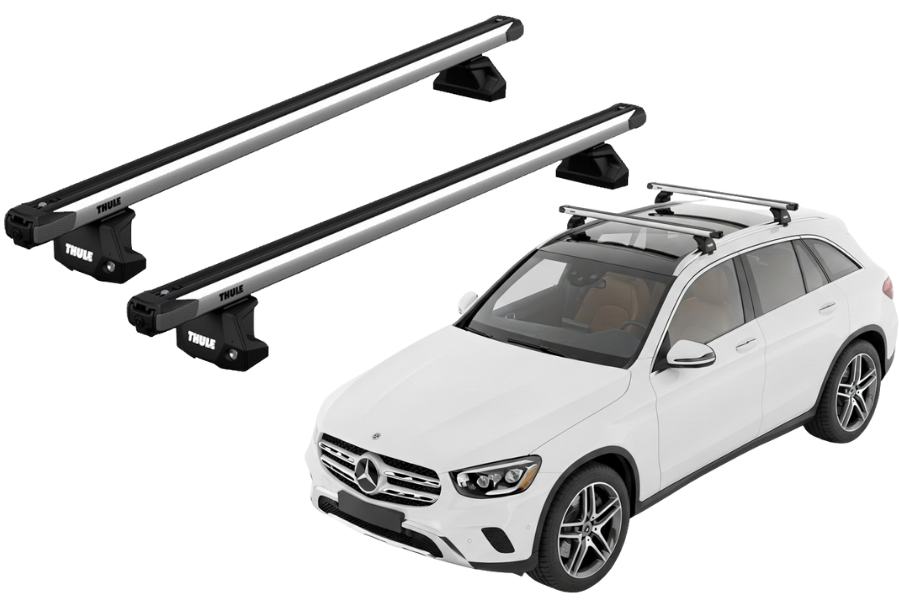 Barras Thule MERCEDES BENZ GLC 15-23 RA / SlideBar EVO