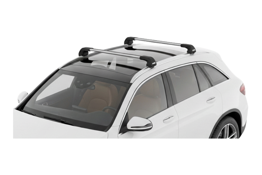 Barras THULE EDGE Flush para autos MERCEDES BENZ GLC desde 2015 al 2023